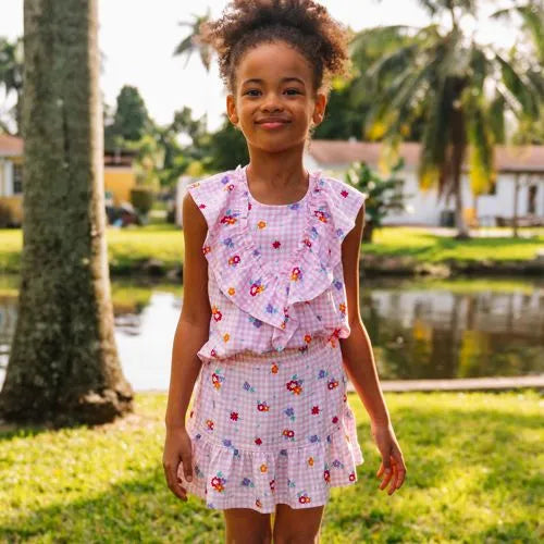 Girls Breezy Woven Skort
