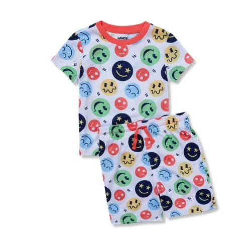 Boys Short Sleeve Tee and Shorts Pajama Set