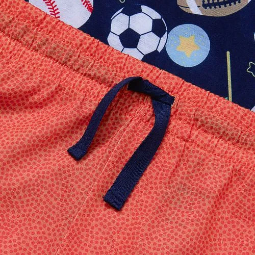 Boys Short Sleeve Tee and Shorts Pajama Set