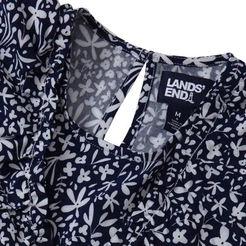 Girls Breezy V-neck Ruffle Top
