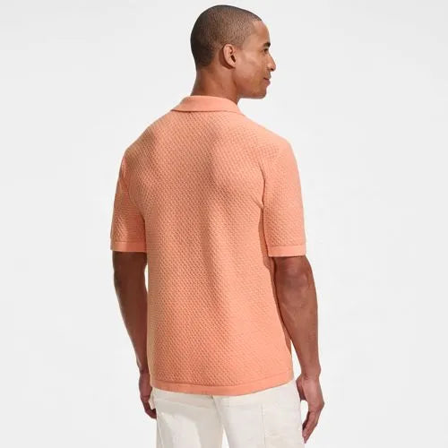 Men's Short Sleeve Johnny Collar Polo