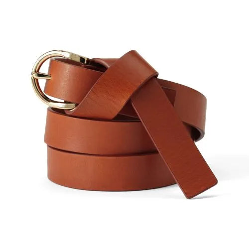 Women's Leather Knot Belt