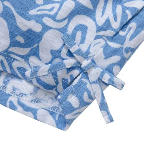 Girls Knit Side Bow Shorts