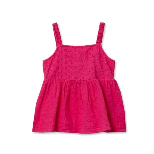 Girls Woven Tank Top