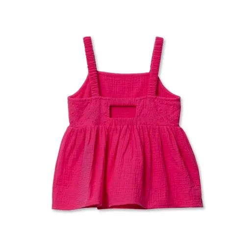 Girls Woven Tank Top
