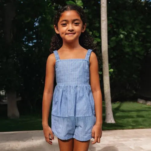 Girls Woven Tank Top