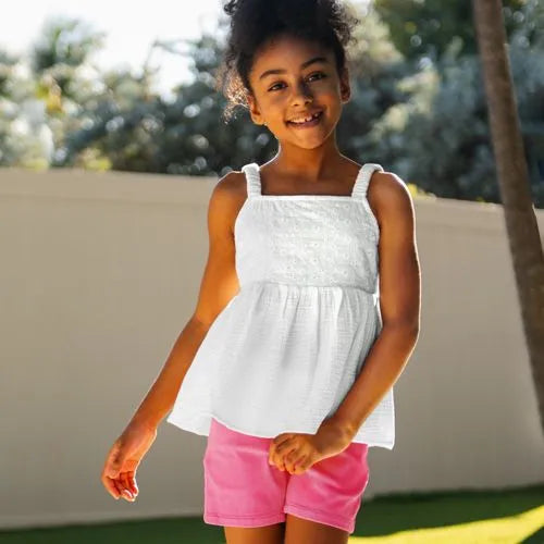 Girls Woven Tank Top