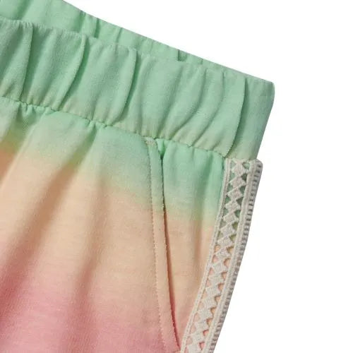 Girls French Terry Pull On Shorts