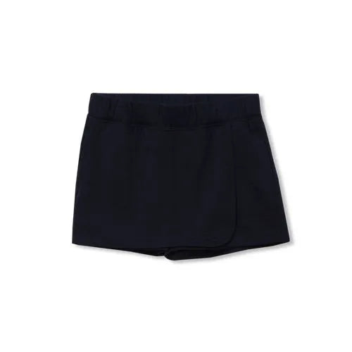 Girls Wrap Front Knit Skort
