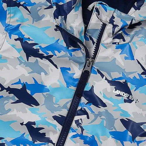 Kids Magic Print Rain Jacket