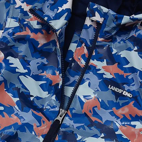 Kids Magic Print Rain Jacket