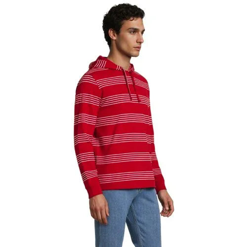 Men's Long Sleeve Slub Hoodie