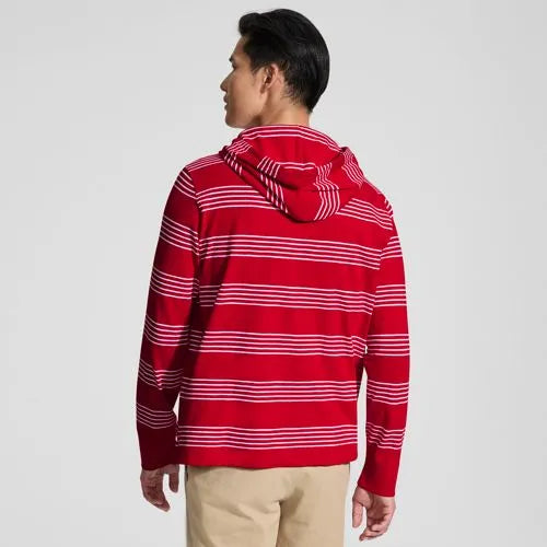 Men's Long Sleeve Slub Hoodie