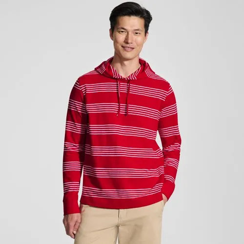 Men's Long Sleeve Slub Hoodie