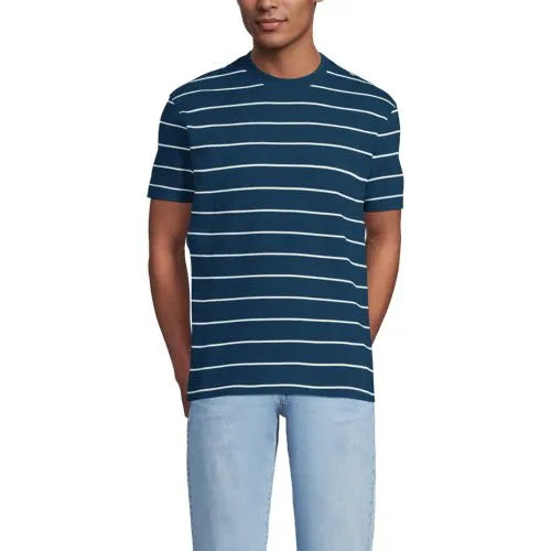 Men's Short Sleeve Knit Terry Tee