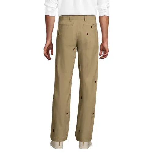Men's Knockabout Embroidered Comfort Waist Classic Fit Chino Pant