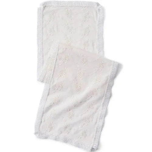 Women's Eyelet Scarf