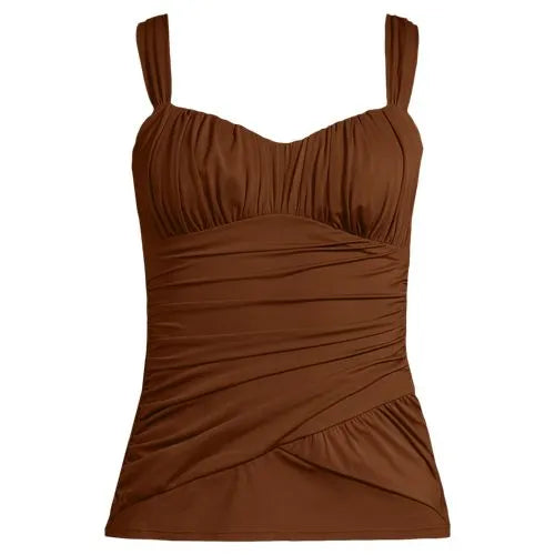 Women's Slender Lite Sweetheart Shirred Tankini