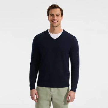 Men's CashTouch V-neck Sweater