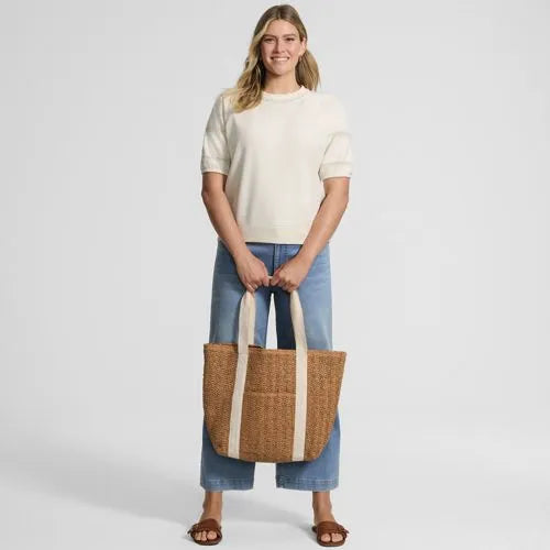 Women's Serious Sweats Puff Lace Sleeve Sweatshirt
