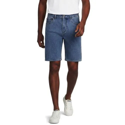 Men's Stretch 9" Comfort Waist Classic Fit Denim Short