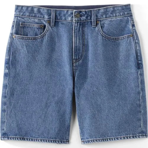 Men's Stretch 9" Comfort Waist Classic Fit Denim Short