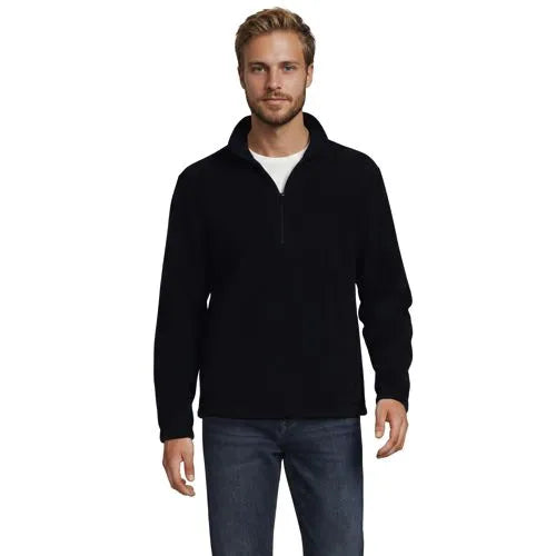 School Uniform Men'sThermacheck 200 Novelty Fleece Half Zip Pullover
