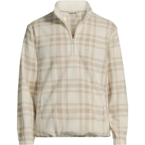 School Uniform Men'sThermacheck 200 Novelty Fleece Half Zip Pullover