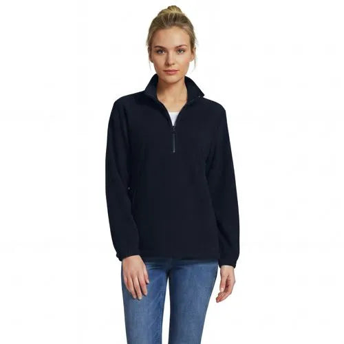 School Uniform Women's Thermacheck 200 Novelty Fleece Half Zip Pullover