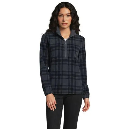 School Uniform Women's Thermacheck 200 Novelty Fleece Half Zip Pullover