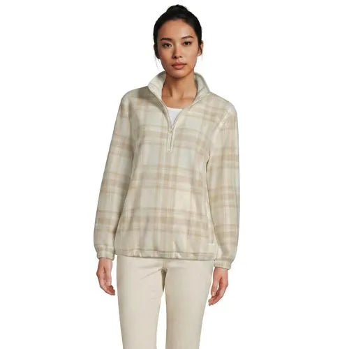 School Uniform Women's Thermacheck 200 Novelty Fleece Half Zip Pullover