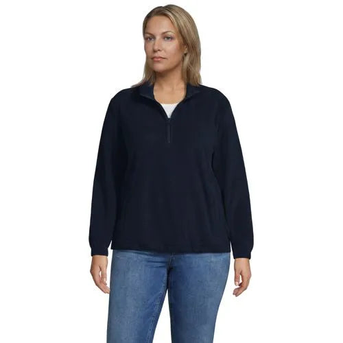 School Uniform Women's Thermacheck 200 Novelty Fleece Half Zip Pullover