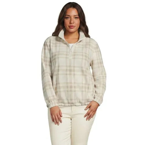 School Uniform Women's Thermacheck 200 Novelty Fleece Half Zip Pullover