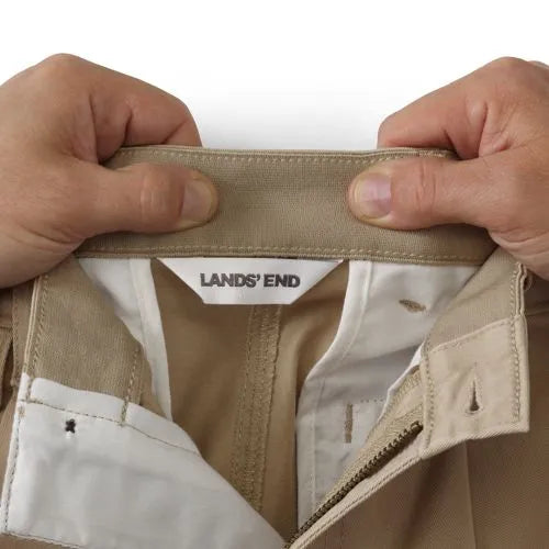 Men's Knockabout Comfort Waist Relaxed Fit Pleated Front Chino Pant