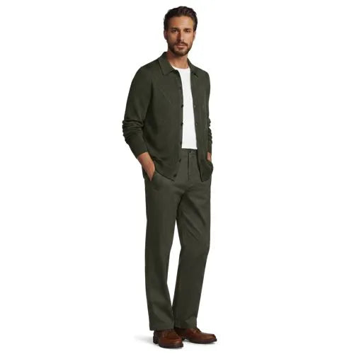 Men's Knockabout Comfort Waist Relaxed Fit Pleated Front Chino Pant