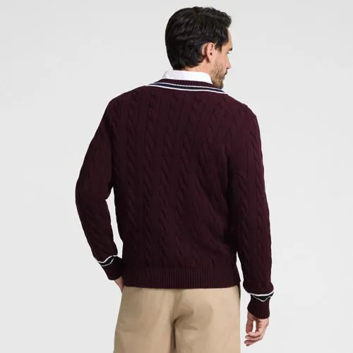 Men's Long Sleeve Drifter Cricket Sweater