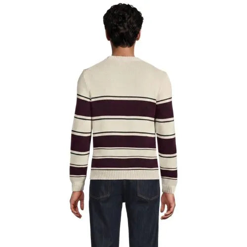 Men's Long Sleeve Drifter Stripe Crewneck Sweater