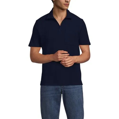 Men's Short Sleeve Honeycomb Johnny Polo