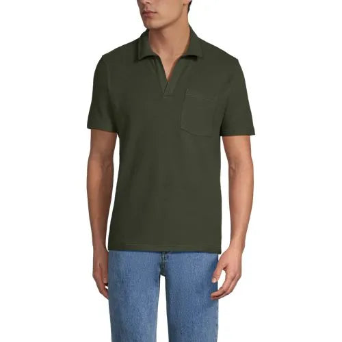 Men's Short Sleeve Honeycomb Johnny Polo