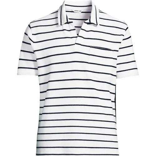 Men's Short Sleeve Honeycomb Johnny Polo