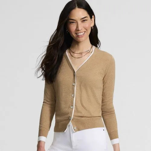 Women's Drifter Lite Double Trim Cardigan Sweater