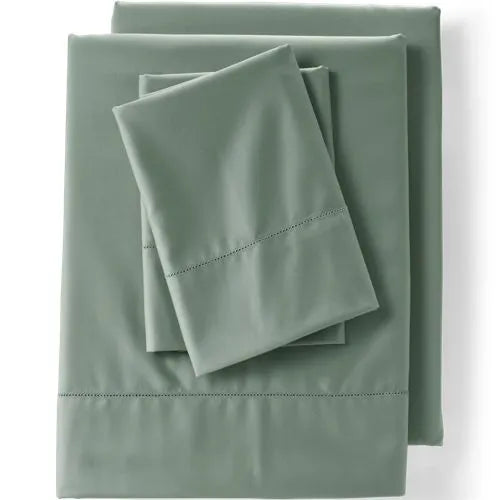 700 Thread Count Sateen Cotton No Iron Bed Sheet Set