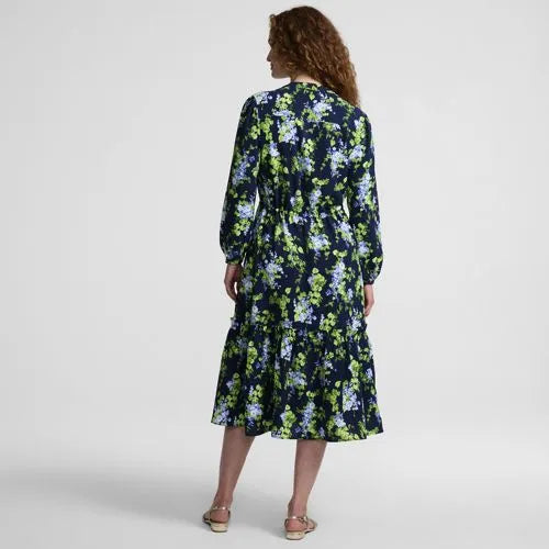 Women's Bracelet Button Front Midi Dress