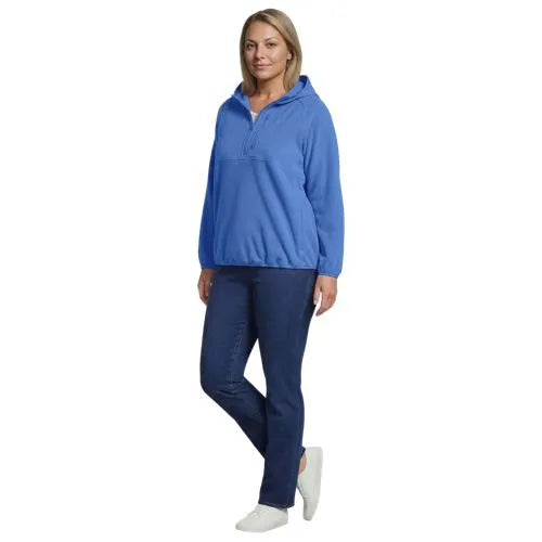 Women's Anyweather RainDefense Hooded Half Zip Fleece Pullover