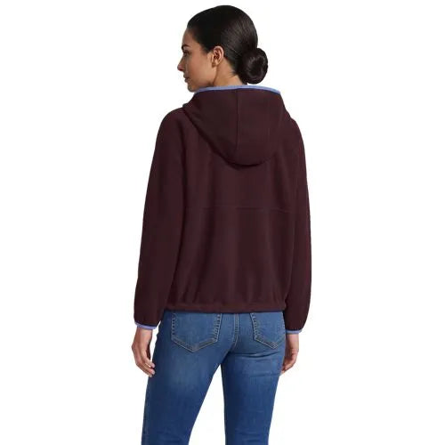Women's Anyweather RainDefense Hooded Half Zip Fleece Pullover