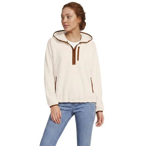 Women's Anyweather RainDefense Hooded Half Zip Fleece Pullover