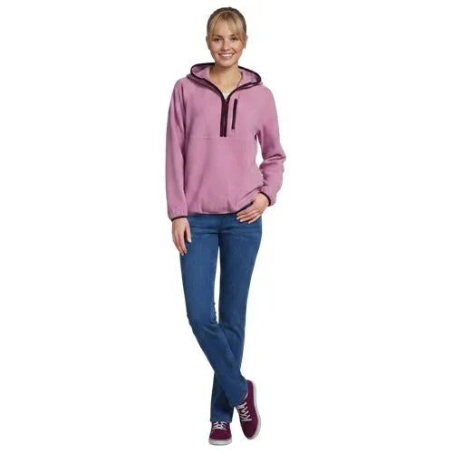 Women's Anyweather RainDefense Hooded Half Zip Fleece Pullover