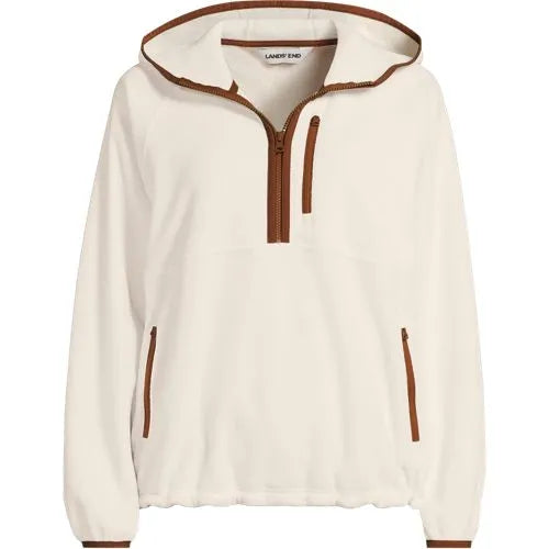 Women's Anyweather RainDefense Hooded Half Zip Fleece Pullover