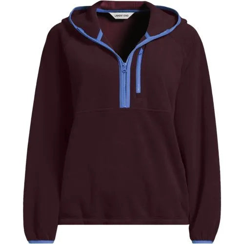 Women's Anyweather RainDefense Hooded Half Zip Fleece Pullover