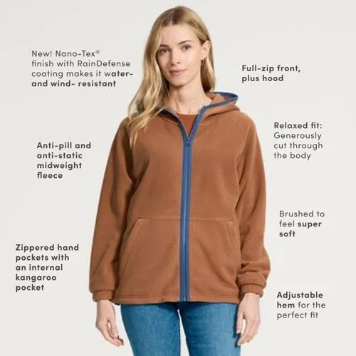 Women's Anyweather RainDefense Fleece Full Zip Jacket